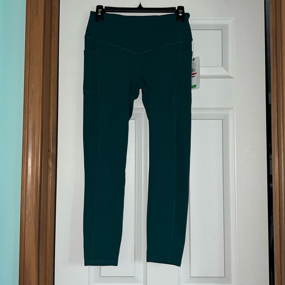 GAIAM Deep Teal Leggings - S